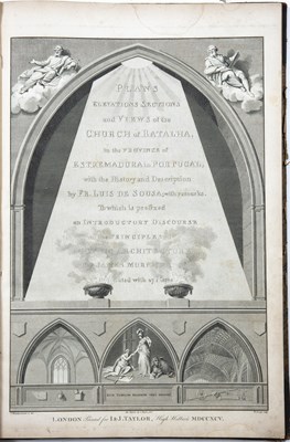 Lot 567 - Murphy, James 'Plans, Elevations, Sections and...