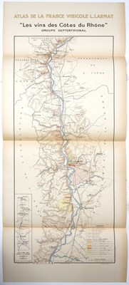 Lot 570 - Larmat, Louis Ed. 'Atlas de la France Vinicole'...