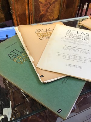 Lot 570 - Larmat, Louis Ed. 'Atlas de la France Vinicole'...