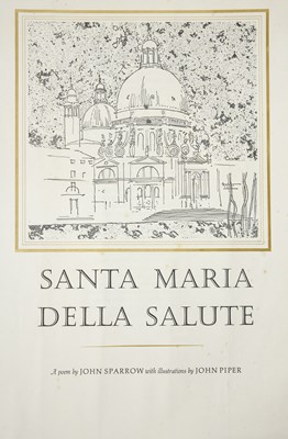 Lot 596 - Sparrow, John 'Santa Maria Della Salute, A...