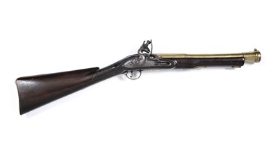 Lot 165A - A 19th century flintlock Blunderbuss, the...