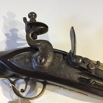 Lot 165 - A 19th century flintlock Blunderbuss, the...