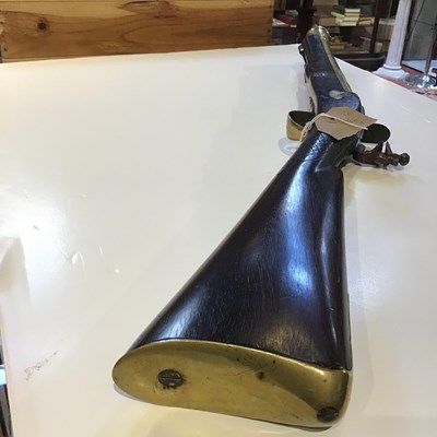 Lot 165 - A 19th century flintlock Blunderbuss, the...