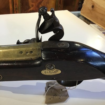 Lot 165 - A 19th century flintlock Blunderbuss, the...