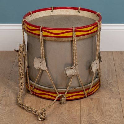 Lot 469 - A Gordon Highlanders regimental drum