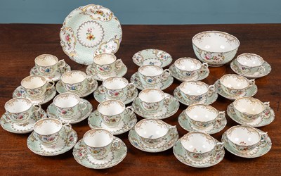 Lot 672 - A Victorian, possibly Ridgway's, tea and...