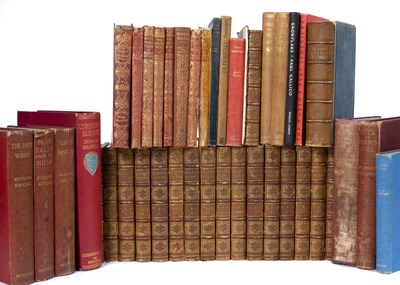 Lot 654 - Byron, Lord Works Thereof. 17 vols. gilt calf,...