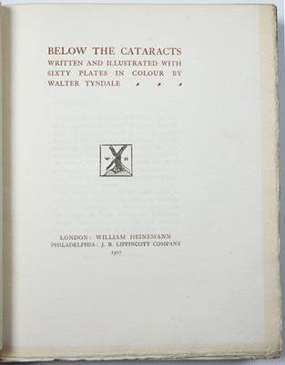 Lot 460 - Tyndale, Walter. 'Below the Cataracts',...