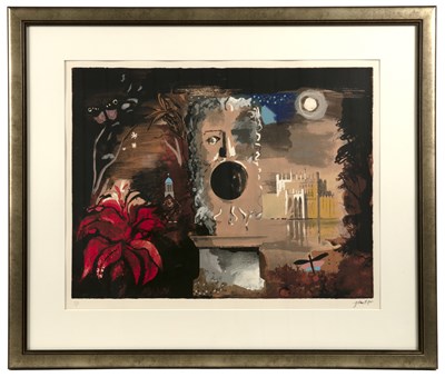 Lot 72 - John Piper (1903-1992) Curtain design for the...