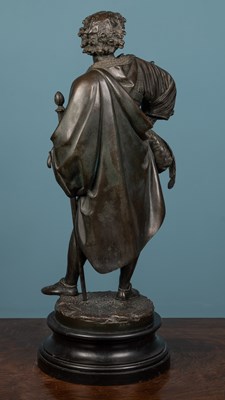 Lot 507 - Albert-Ernest Carrier-Belleuse (French, b.1824-d.1887), a Renaissance soldier