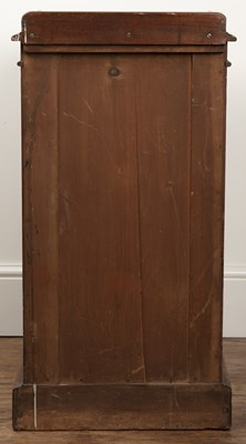 Lot 42 - Victorian pot cupboard Mahogany, with...