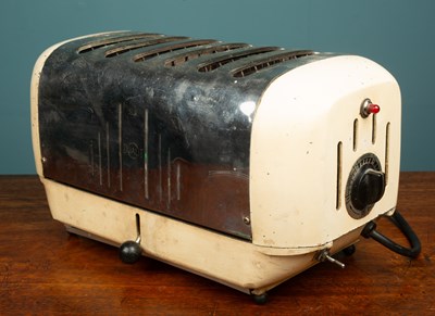 Lot 54 - A 1960s Dualit six-slice toaster