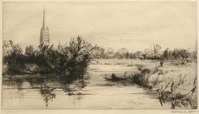 Lot 41 - Group of three pictures including 'The...