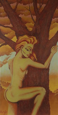 Lot 298 - Marianne Motzko (20th century) Nude tree...