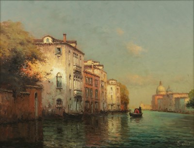 Lot 302 - Noel Georges Bouvard (1912-1975) 'Sunny Venice'...