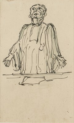 Lot 202 - Attributed to Honoré Daumier (1808-1979)...