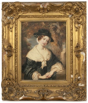 Lot 230 - Louisa Sharpe (1800-1843) Faraway thoughts,...