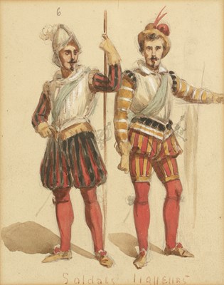 Lot 231 - Jules Marre (19th century) 'Henri du Navarre',...