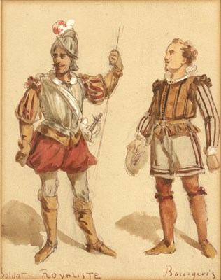 Lot 231 - Jules Marre (19th century) 'Henri du Navarre',...