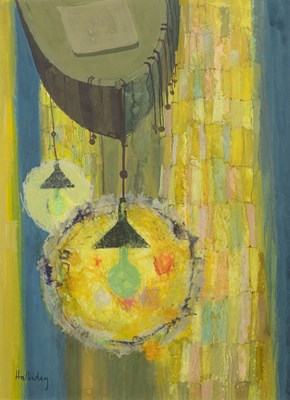 Lot 126 - Irene Halliday (b.1931) 'Untitled fishing...