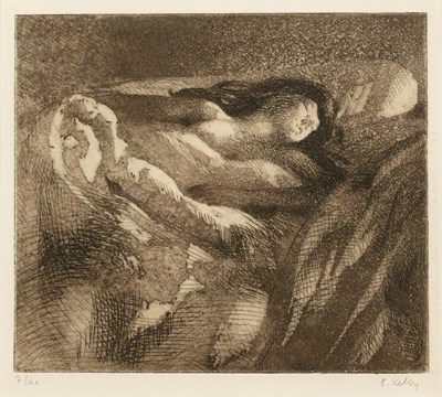 Lot 118 - B. Kelly (Contemporary) 'Untitled figure',...