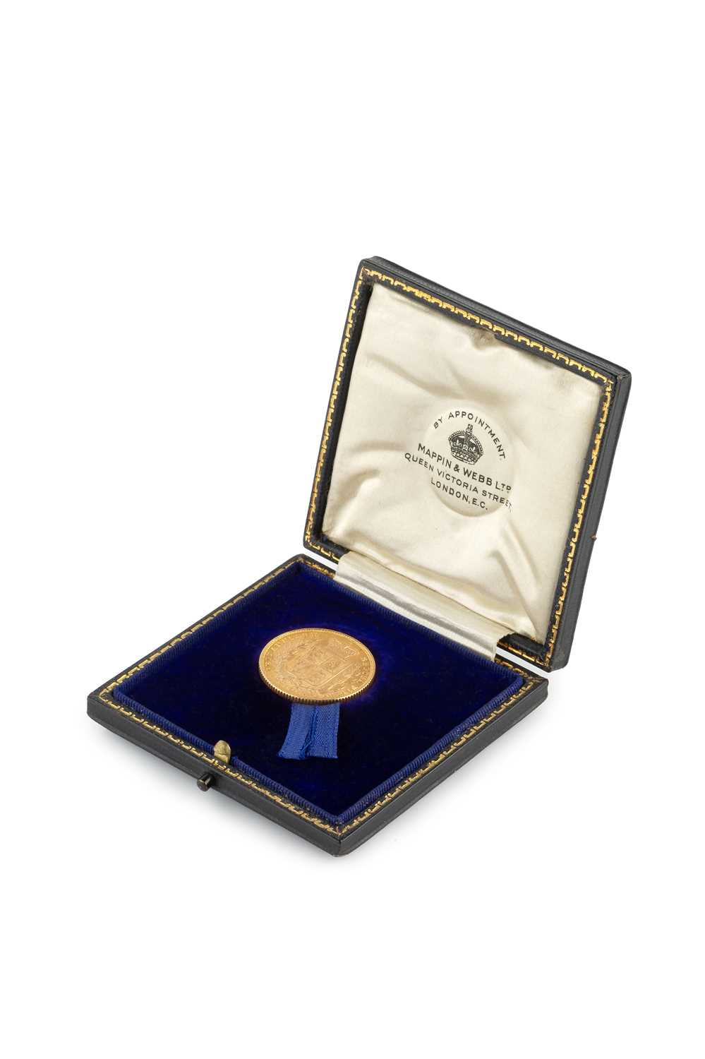 Lot 208 - A Victoria sovereign, dated 1872, later cased...