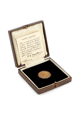 Lot 225 - A George V sovereign, dated 1913, accompanied...