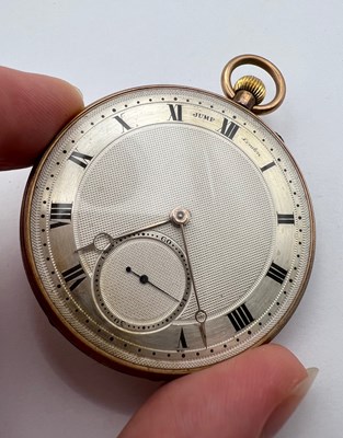 Lot 235 - An open face pocket watch by Jump, London, the...