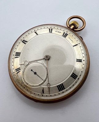 Lot 235 - An open face pocket watch by Jump, London, the...