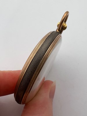 Lot 235 - An open face pocket watch by Jump, London, the...