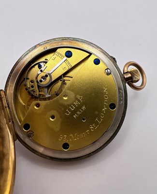 Lot 235 - An open face pocket watch by Jump, London, the...