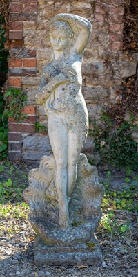 Lot 1226 - A cast reconstituted stone sculpture