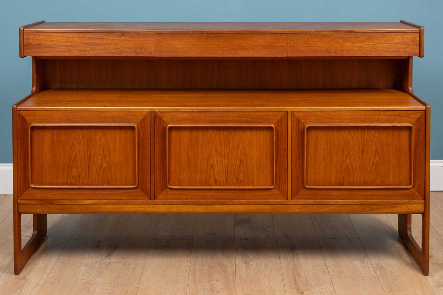 Lot 242 - A McIntosh teak two-tier sideboard