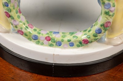 Lot 288 - A Wiener Werkstatte porcelain stand