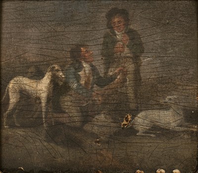 Lot 255 - English school (early 19th century) A coursing...