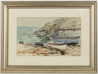 Lot 276 - Arthur Bradbury (1892-1977) Mousehole Harbour,...