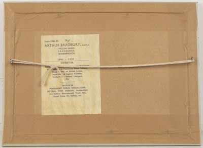 Lot 276 - Arthur Bradbury (1892-1977) Mousehole Harbour,...