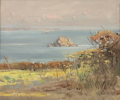 Lot 276 - Arthur Bradbury (1892-1977) Mousehole Harbour,...