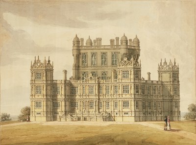 Lot 284 - Frederick Mackenzie (1787-1854) 'Wollaton Hall,...