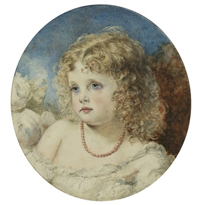 Lot 233 - 19th century English school Portrait of Lady...