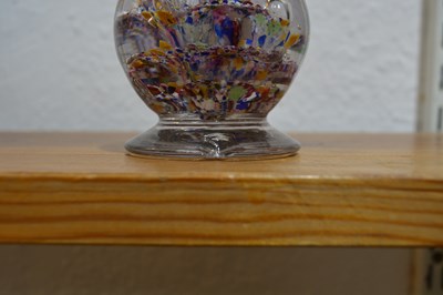 Lot 365 - Five glass paperweights including a French...