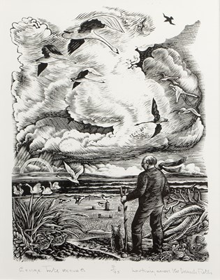 Lot 271 - George Tute (b.1933) Walking across the Damock...