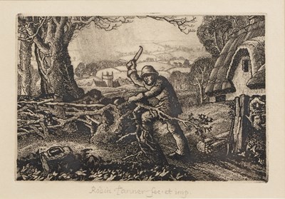 Lot 284 - Robin Tanner (1904-1988) Wiltshire Hedger,...