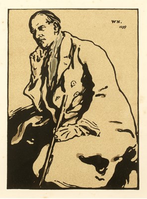 Lot 19 - William Nicholson James Pryde, woodcut in...