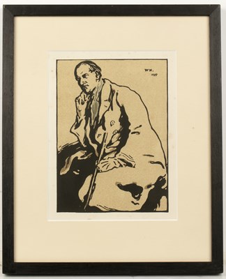 Lot 19 - William Nicholson James Pryde, woodcut in...