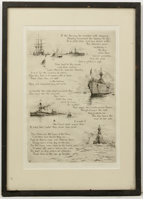 Lot 23 - Rowland Langmaid (1897-1956) Billingsgate from...