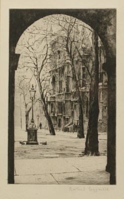 Lot 23 - Rowland Langmaid (1897-1956) Billingsgate from...