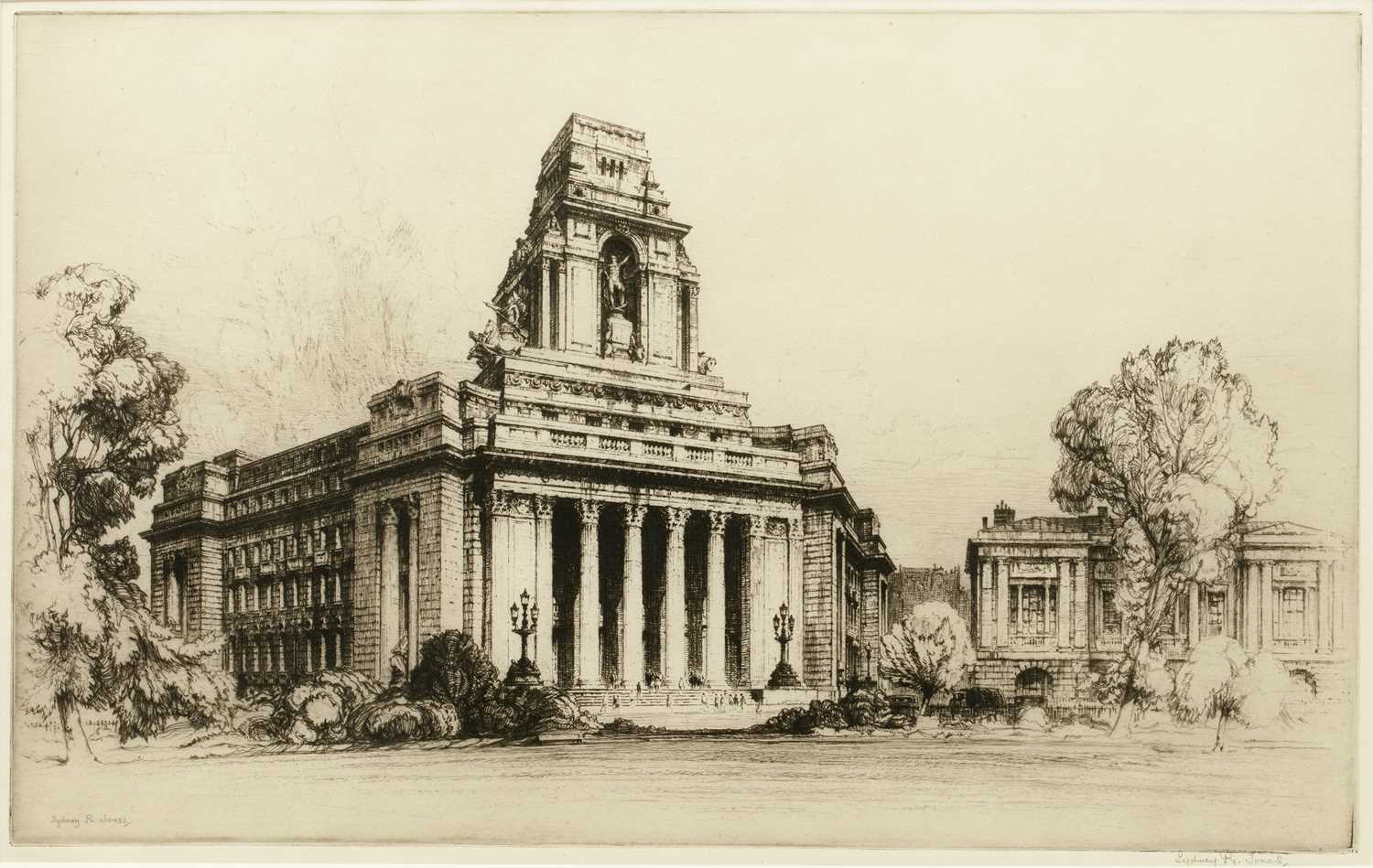 Lot 25 - Sydney R Jones (1881-1966) Trinity House, City...