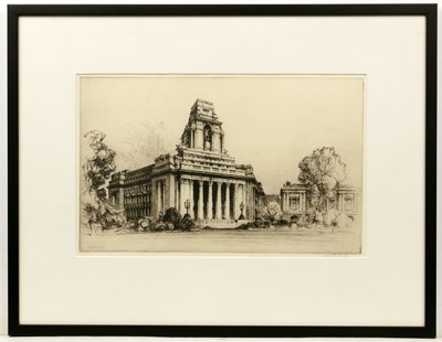 Lot 25 - Sydney R Jones (1881-1966) Trinity House, City...
