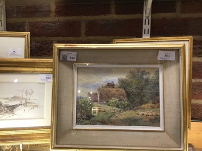 Lot 353 - Myles Birkett-Foster (1825-1899) Country...